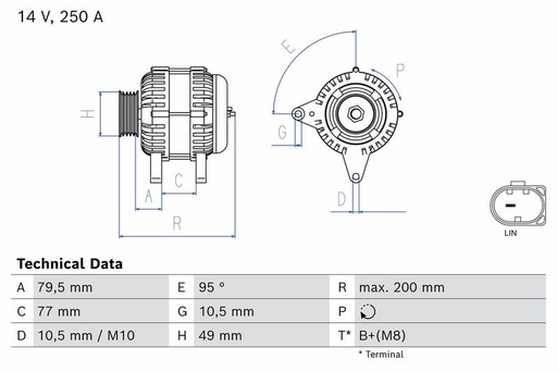 [SUPP-30-0986086360] Alternator