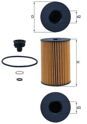 [SUPP-34-OX3537D] Oil Filter