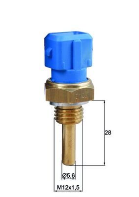 Sensor, coolant temperature
