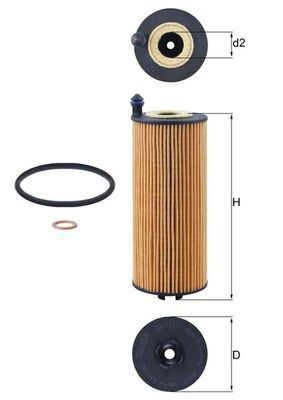 [SUPP-287-OX1302D] Oil Filter