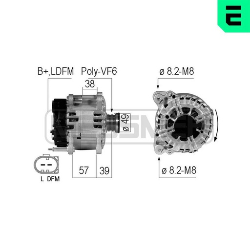 [SUPP-234-210718] Alternator