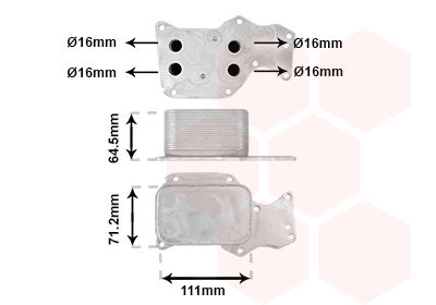 Oil Cooler, engine oil