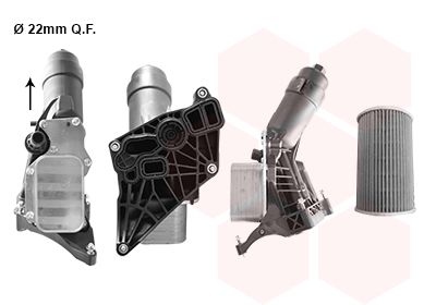 [SUPP-36-06013768] Oil Cooler, engine oil