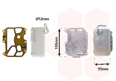 [SUPP-36-03012713] Oil Cooler, engine oil