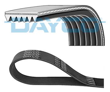 [SUPP-42-6PK2325] V-ribbed Belt