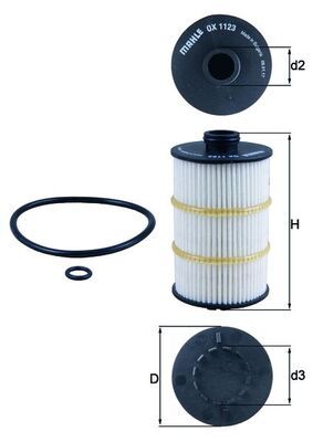 [SUPP-287-OX1123D] Oil Filter
