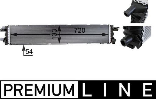 Low-temperature Cooler, charge air cooler