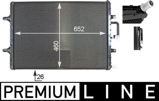 Low-temperature Cooler, charge air cooler
