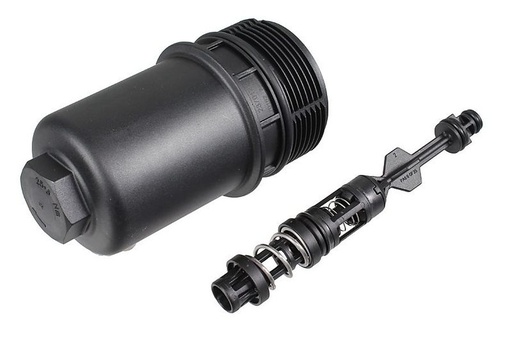 Cap, oil filter housing