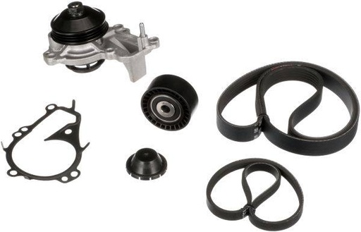 Water Pump + V-ribbed Belt Kit
