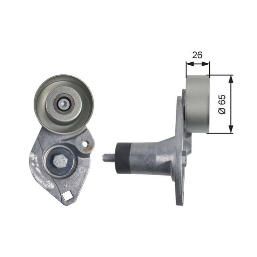 Belt Tensioner, V-ribbed belt