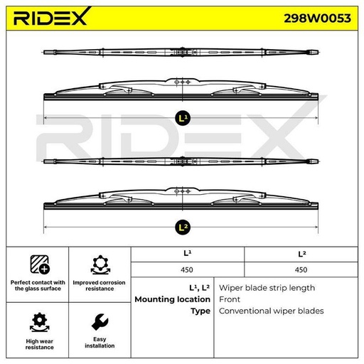 [SUPP-6358-298W0053] Wiper Blade