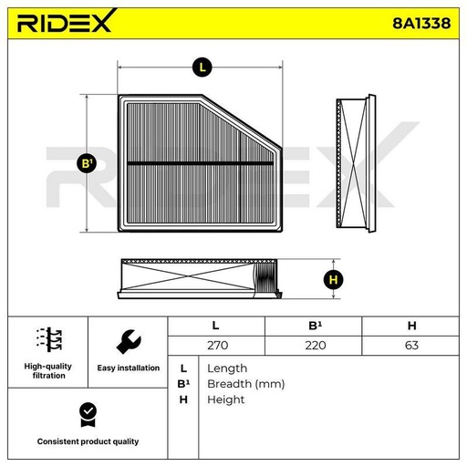 [FIL-AIR-RID-BMW-NEW-0029] Air Filter