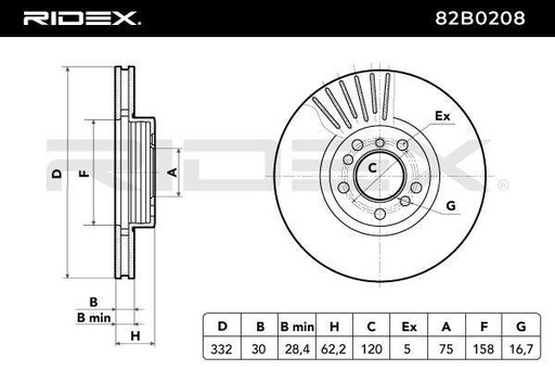[BRK-DSC-RID-BMW-NEW-0025] Brake Disc