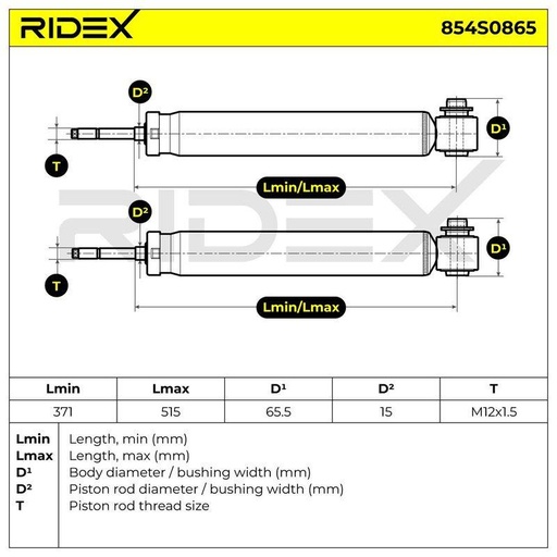 [SUS-SHA-RID-BMW-NEW-0004] Shock Absorber