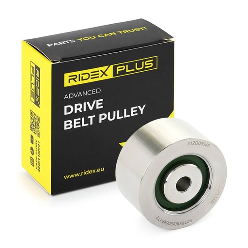 [SUPP-6358-312D0054P] Deflection/Guide Pulley, V-ribbed belt