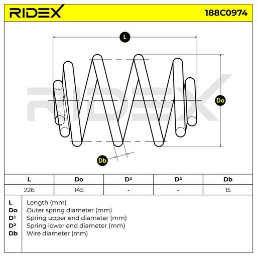 [SUPP-6358-188C0974] Suspension Spring