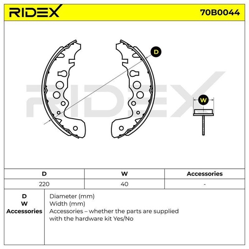 Brake Shoe Set