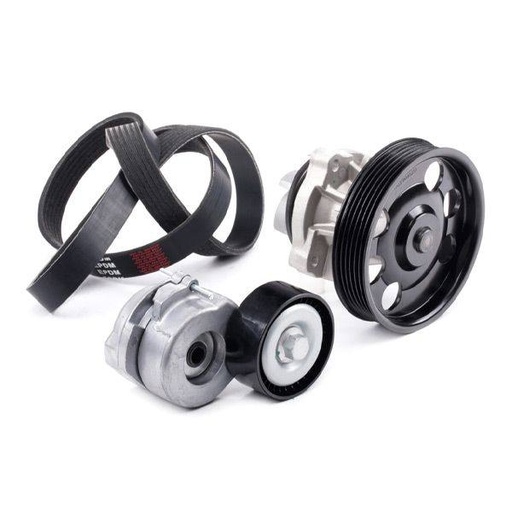 Water Pump + V-ribbed Belt Kit