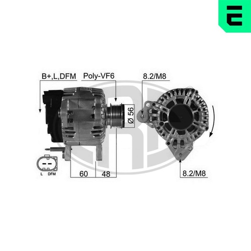 [SUPP-234-210497A] Alternator
