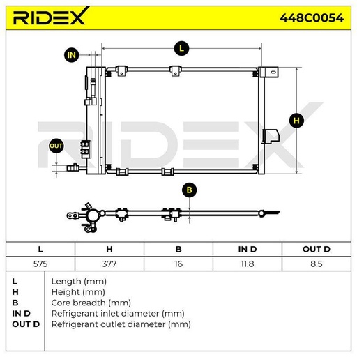 Condenser, air conditioning
