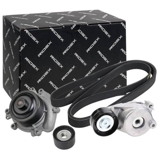 Water Pump + V-ribbed Belt Kit