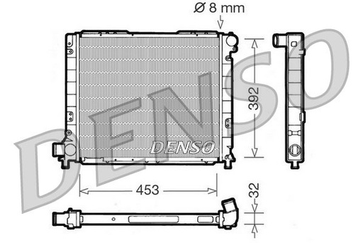 Radiator, engine cooling