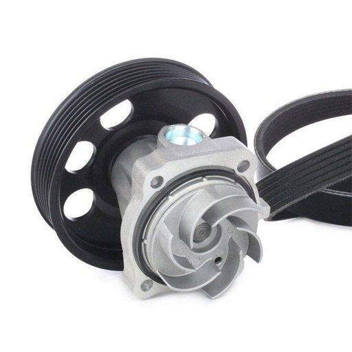 Water Pump + V-ribbed Belt Kit