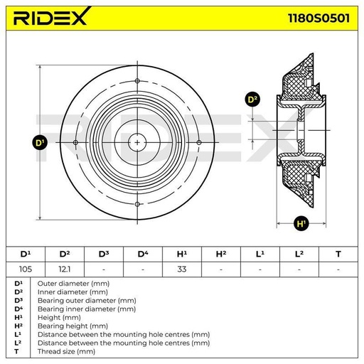 Suspension Strut Support Mount