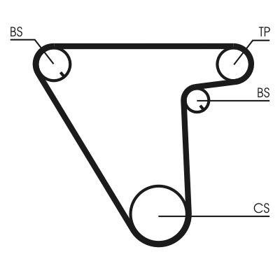 [SUPP-31-CT833] Timing Belt