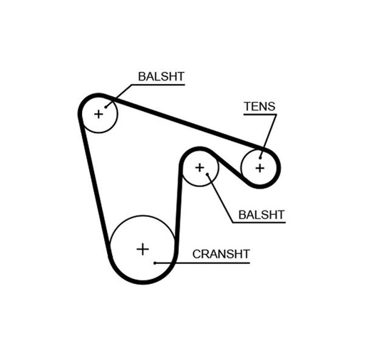 [SUPP-33-5620XS] Timing Belt