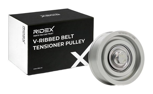 Tensioner Pulley, V-ribbed belt