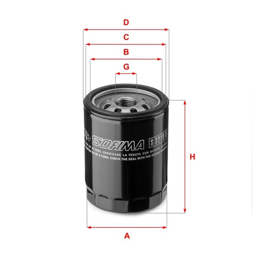 [SUPP-142-S3210R] Oil Filter