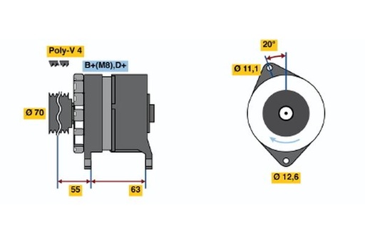 [SUPP-30-0986036780] Alternator