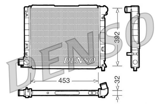 [SUPP-66-DRM09053] Radiator, engine cooling