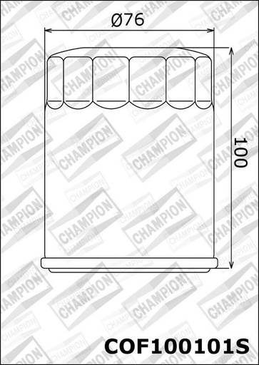 [SUPP-43-COF100101S] Oil Filter