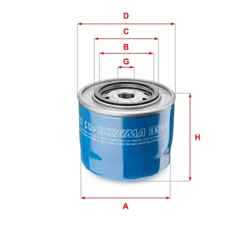 [SUPP-142-S5710R] Oil Filter