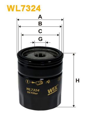 [SUPP-324-WL7324] Oil Filter