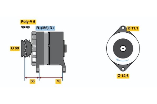 [SUPP-30-0986037140] Alternator