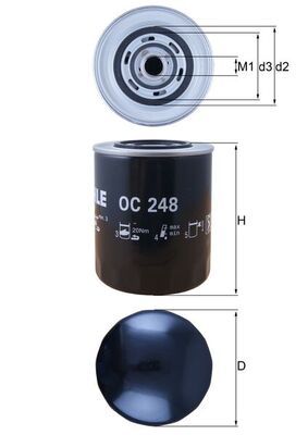 [SUPP-287-OC248] Oil Filter