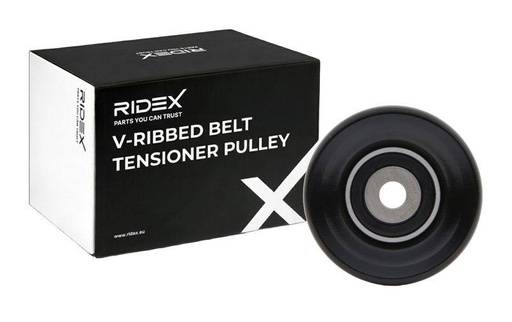 Tensioner Pulley, V-ribbed belt