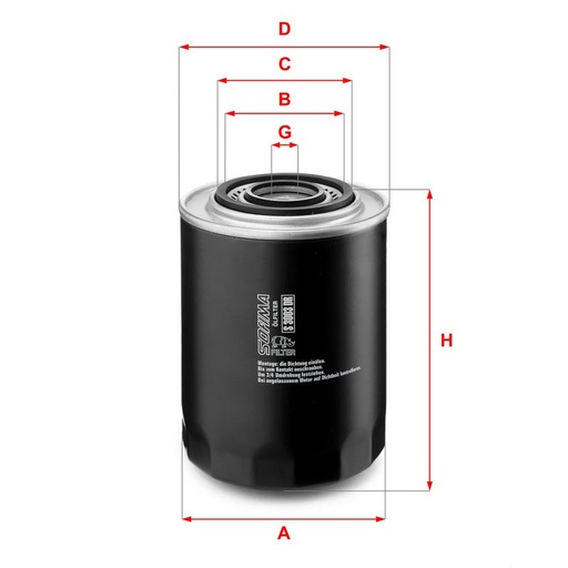 [SUPP-142-S3003DR] Oil Filter