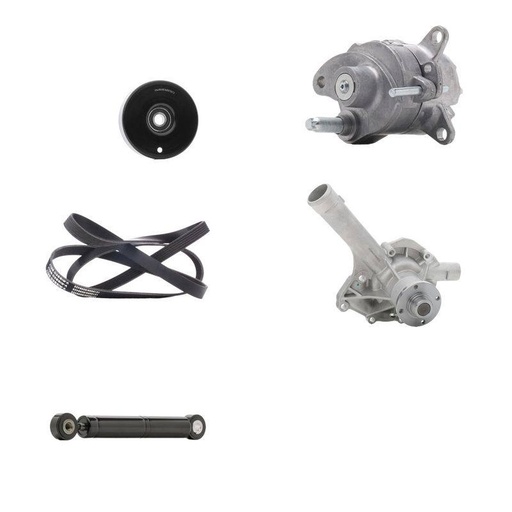 Water Pump + V-ribbed Belt Kit
