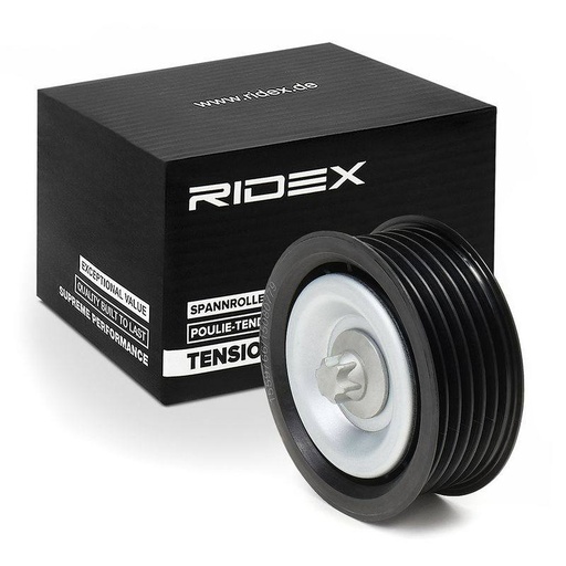 [SUPP-6358-312D0093] Deflection/Guide Pulley, V-ribbed belt