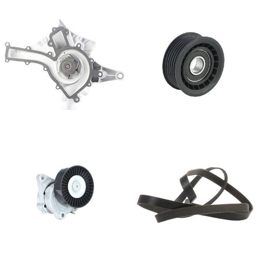 Water Pump + V-ribbed Belt Kit