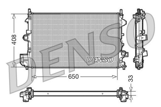 [SUPP-66-DRM20088] Radiator, engine cooling