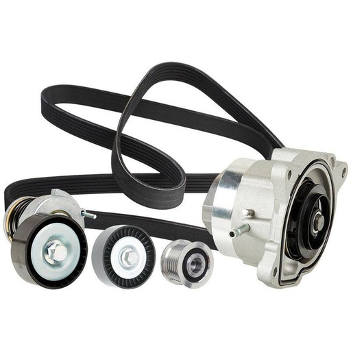 Water Pump + V-ribbed Belt Kit