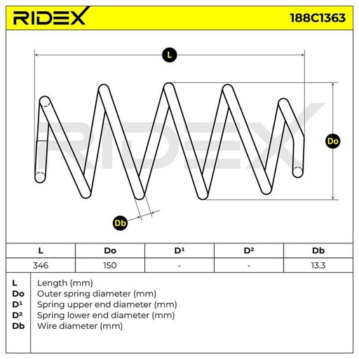 [SUPP-6358-188C1363] Suspension Spring