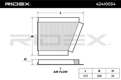 Filter, cabin air