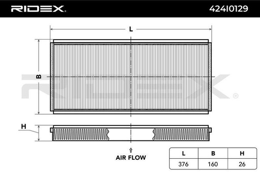 Filter, cabin air